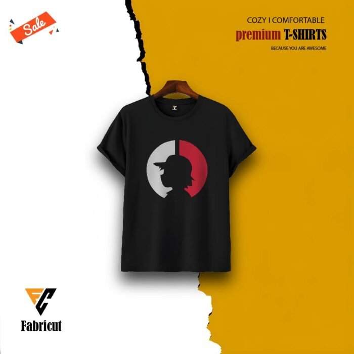 Premium Quality Basic T-shirt- pokemon ash - Image 1