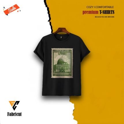 Premium Quality Half Sleeves T Shirt Al-Quds (Jerusalem)