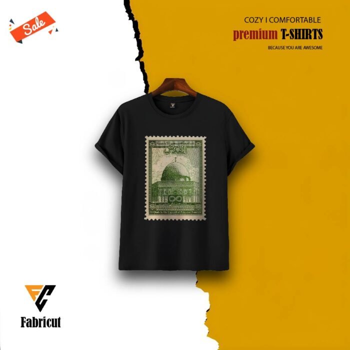 Premium Quality Half Sleeves T Shirt Al-Quds (Jerusalem) - Image 1