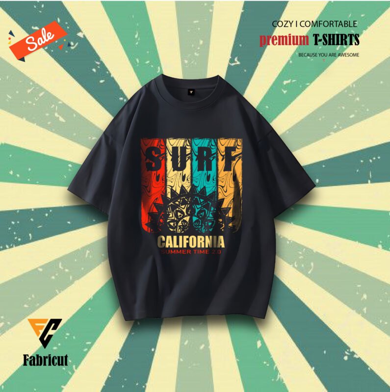 Premium quality oversized drop shoulder tee for men – Black cotton T-shirt"