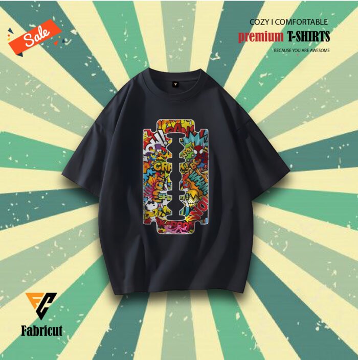 Premium Drop Shoulder T-Shirt-(blade) - Image 1
