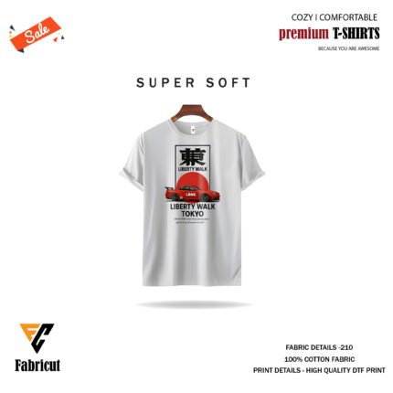 Premium Quality Basic T-shirt-LBWK RED
